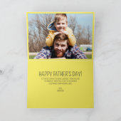 Grappige Vaderdag kaart foto scherpste gereedschap (Binnen)