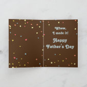 Grappige "Vaderdag" Kaart met Schattigee Basset Ho (Binnen)