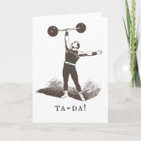 Grappige Vaderdag Kaart Vintage Humor Template