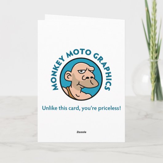 Grappige Vaderdag Kaarten (Achterkant)