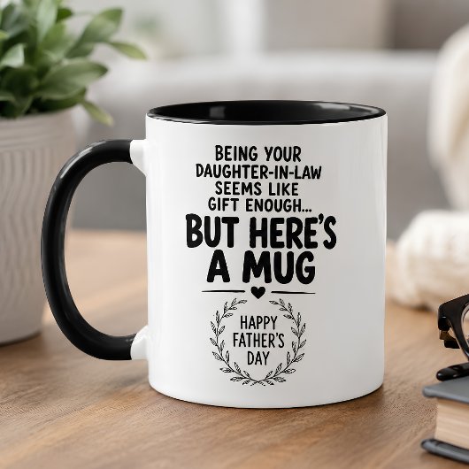 Grappige Vaderdag Mok Van Schoondochter Cadeau