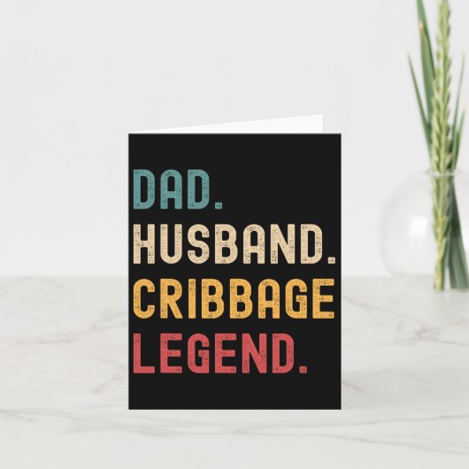 Grappige Vaderdag Opa Vader Man Koolbeen Kaart (Voorkant)