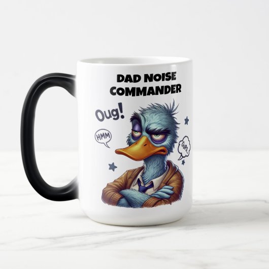 Grappige Vaderdag Papa Definitie Wrap Magische Mok (Links)