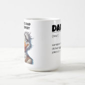 Grappige Vaderdag Papa Definitie Wrap Magische Mok (Midden)