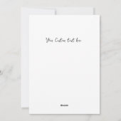 Grappige Vaderdag-papa | kleine meisje Feestdagenkaart (Achterkant)