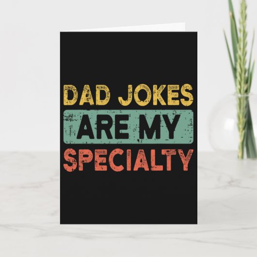Grappige Vaderdag Retro Grappig Papa Opa Mannen Kaart (Voorkant)