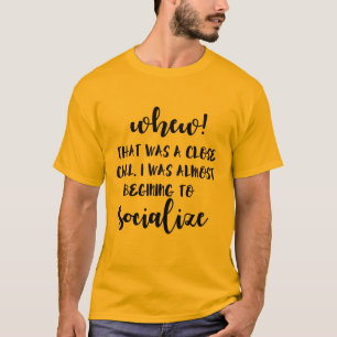 "Grappige Vaderdag sociaal afstandelijke vader T-shirt