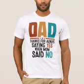 Grappige Vaderdag T-shirt - Echte MVP van het oude (Voorkant)