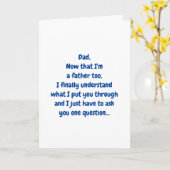 Grappige Vaderdag, van Sons Kaart (Gele Bloem)