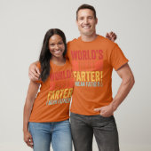 Grappige Vaderdag Werelds Beste Scheter Ik bedoel T-shirt (Unisex)
