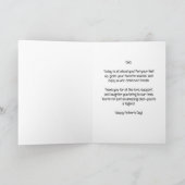 Grappige Vaderdagkaart voor Vaderdag Kaart (Binnen)