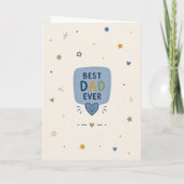 Grappige Vaderdagkaart voor Vaderdag Kaart (Achterkant)