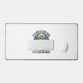 Grappige Vaderfiguur Beer Kamperen Vector Design_1 Bureaumat (Keyboard & Muis)