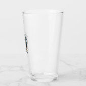 Grappige Vaderfiguur Beer Kamperen Vector Design_1 Glas (Links)