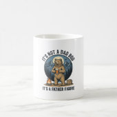 Grappige Vaderfiguur Beer Kamperen Vector Design_1 Koffiemok (Center)
