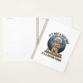 Grappige Vaderfiguur Beer Kamperen Vector Design_1 Planner (Display)
