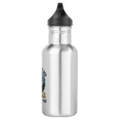 Grappige Vaderfiguur Beer Kamperen Vector Design_1 Waterfles (Rechts)