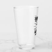 Grappige vaderglazen pint glas (Rechts)