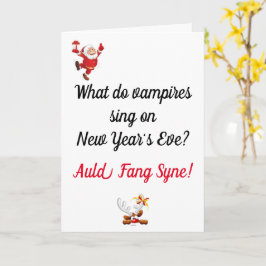 Grappige Vadergrap Kerstkaart Kaart