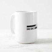 Grappige Vadergrap Laadbalk Vaderdag Koffiemok (Voorkant links)
