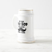 Grappige vadergrap Vader figuur woordkunst Bierpul (Voorkant links)