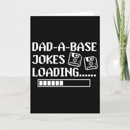 Grappige Vadergrappen Laden Retro Grappig Father Kaart (Voorkant)