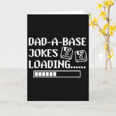 Grappige Vadergrappen Laden Retro Grappig Father Kaart (Gele Bloem)