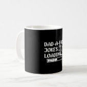 Grappige Vadergrappen Laden Retro Grappig Father Koffiemok (Voorkant links)