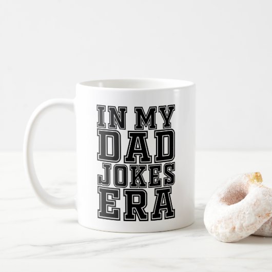 Grappige Vadergrappen Tijdperk - Grappige Vaderdag Koffiemok (Met donut)