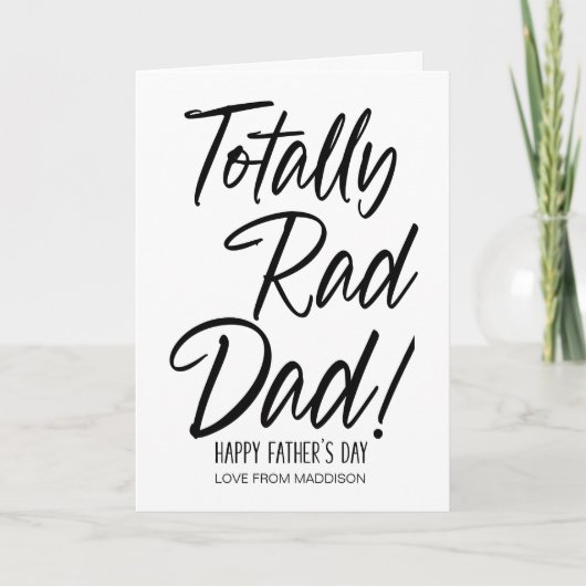 Grappige vaders dag cadeau helemaal gelezen vader kaart (Voorkant)