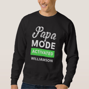 Grappige Vaders dag cadeau voor nieuwe vader te zi Trui