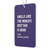 Grappige Vaders dag gag opa cadeau voor vader Luchtverfrisser (Links)