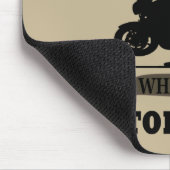 Grappige vaders dag geschenken muismat (Hoek)