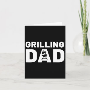 Grappige vaders dag grillen papa bbq lover trots p kaart