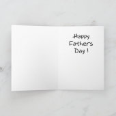 Grappige Vaders Day Cards: Relaxing Day Kaart (Binnen)