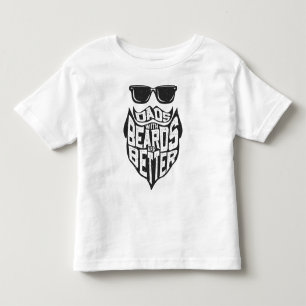 GRAPPIGE VADERS MET BAARDEN ZIJN BETERE VADERDAG T KINDER SHIRTS