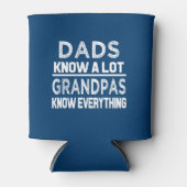 Grappige vaders weten veel, maar opa's weten alles blikjeskoeler (Voorkant)