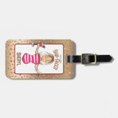 Grappige Vakantie Cruise Meisjes Trip Weekend Spar Bagagelabel (Voorkant horizontaal)