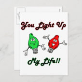 Grappige vakantie feestdagenkaart (Voorkant / Achterkant)