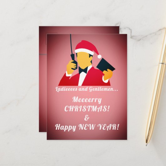 Grappige vakantie groeten briefkaart (Voorkant / Achterkant in situ)