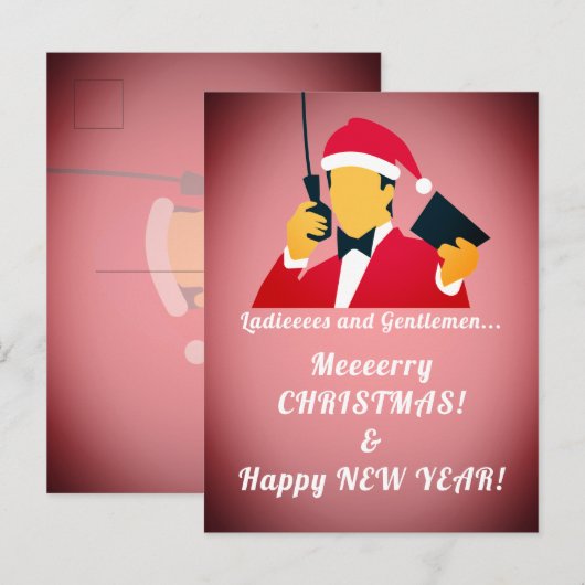 Grappige vakantie groeten briefkaart (Voorkant / Achterkant)