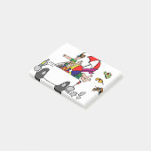 grappige vakantie met cartoon auto post-it® notes (Schuin)