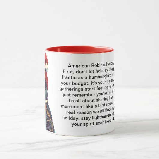 Grappige vakantie overlevingstips van een Amerikaa Mok (Midden)