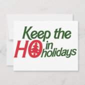 Grappige Vakantie T-Shirts Feestdagenkaart (Voorkant)