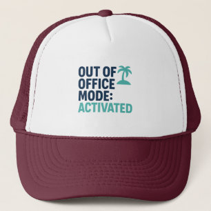 Grappige vakantie Trucker Hat – Work Break Gift Pet