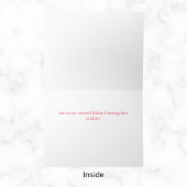 Grappige vakantie workout kerst Kaart