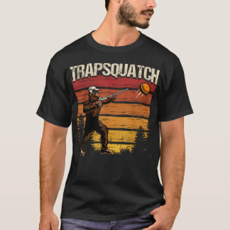 Grappige val klei schieten Bigfoot Trapsquatch T-shirt
