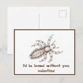 grappige valentijn briefkaart (Voorkant / Achterkant)