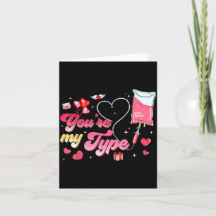 Grappige Valentijn ER RN verpleegster je bent mijn Kaart