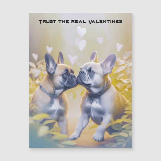 Grappige Valentijn Franse Bulldog Liefhebbers (Voorkant)